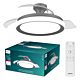 Philips Bliss LED-plafondlamp met ventilator Zwart