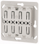 126031 Eaton xComfort Pulsdrukker 4-voudig universeel 55 mm systeem zonder ledsignalering
