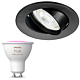 Inbouwspot Lumiance Inclusief Hue White en Color (GU10) Zwart