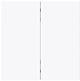 Busch Jaeger 6736 FoH-44G Busch-art linear Bedieningswip 2-voudig Smart Switch Studio wit