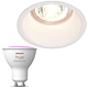 Inbouwspot SLV Horn-1 inclusief Hue White and Color Ambiance (GU10) Wit