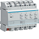 Hager TYAS608D Schakel-/jaloezie-actor 8/4-voudig KNX Secure 16A C-last