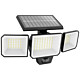 Philips 929004073701 Wandlamp op zonne-energie Nysil Security Zwart