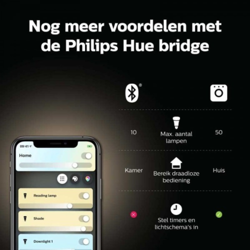 Opbouwspot Philips Hue White Ambiance Pillar 929003811301 - HUE