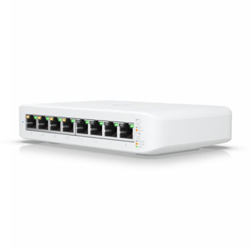 USED Ubiquiti Unifi Lite 8 PoE スイッチ Ubiquiti UniFi Switch Lite 8 poort 52W PoE - DeDomoticaStore