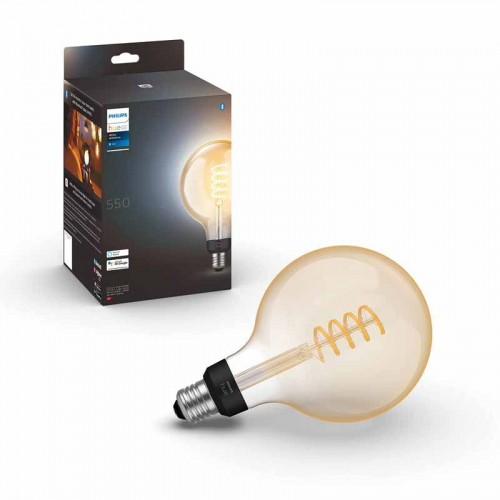 Philips 929002478101 Hue Filament White Ambiance Filament 7W E27 G125 DeDomoticaStore