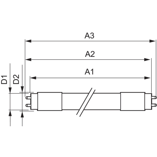 Philips 69751100 Master LEDtube 600mm HO 8W 865 T8 DeDomoticaStore