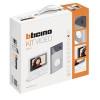 Bticino BT364612 Videokit met 1 drukknop met buitenpost Linea 3000 + binnenpost Classe100V16E 