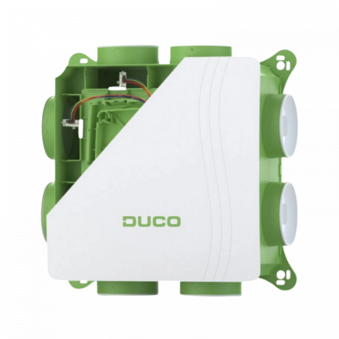Duco 0000-7014 DucoBox Silent Woonhuisventilator Eurostekker + afstandsbediening RF