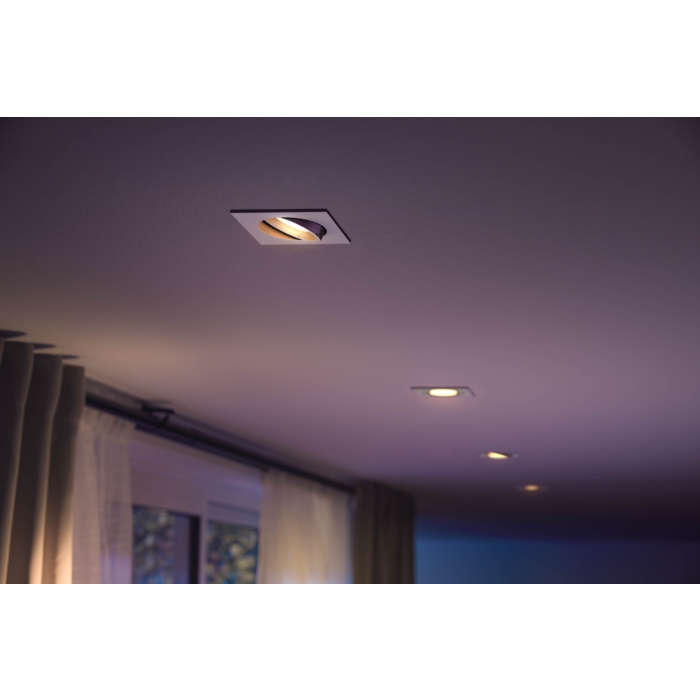 Philips 929003047701 Hue Centura inbouwspot Hue White and Color Ambiance Wit OP=OP