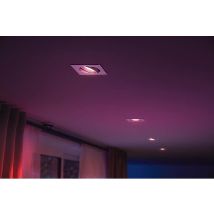 Philips 929003047701 Hue Centura inbouwspot Hue White and Color Ambiance Wit OP=OP