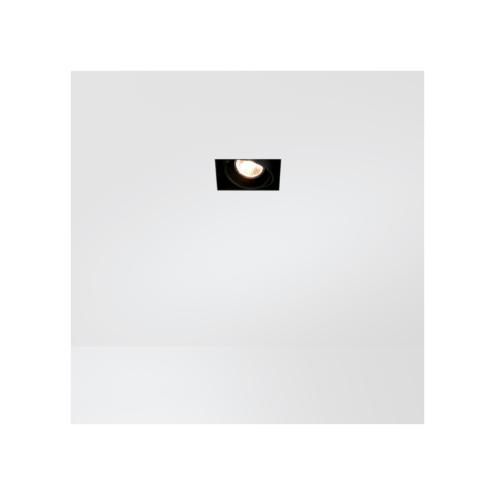 Modular Mini-Multiple Recessed Trimless Adjustable Zwart 1x GU10 Hue White Ambiance