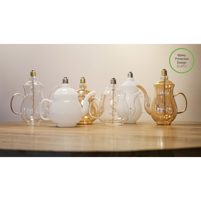 Bailey 8714681424407 Teapot Earl 4W E27 Helder Dimbaar
