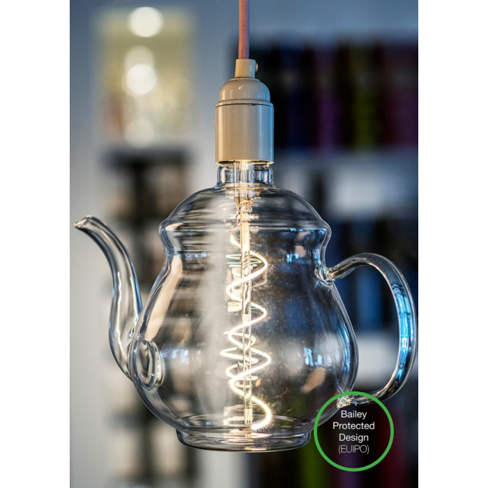 Bailey 8714681424407 Teapot Earl 4W E27 Helder Dimbaar