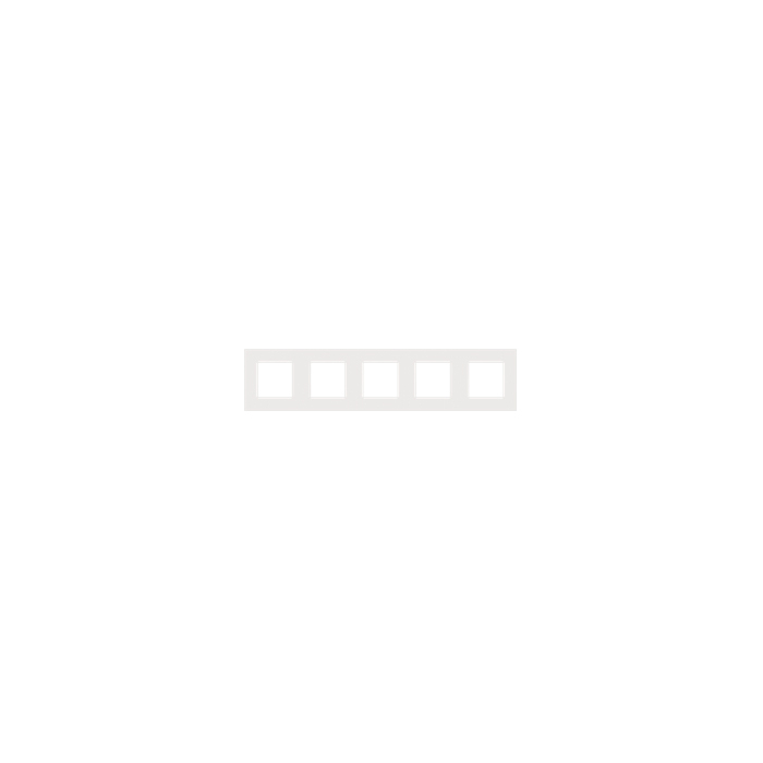 Niko 154-00060 tweevoudige toets voor het Hue systeem White Coated