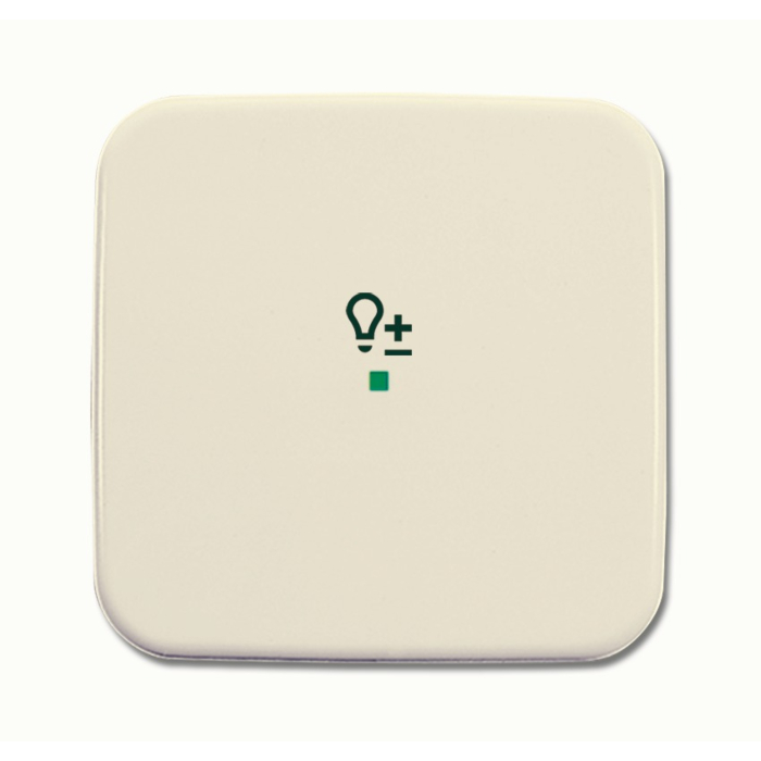 Busch-Jaeger 6234-10-212 Bedieningswip 1-voudig, met symbool "Dimmer" Crème-wit