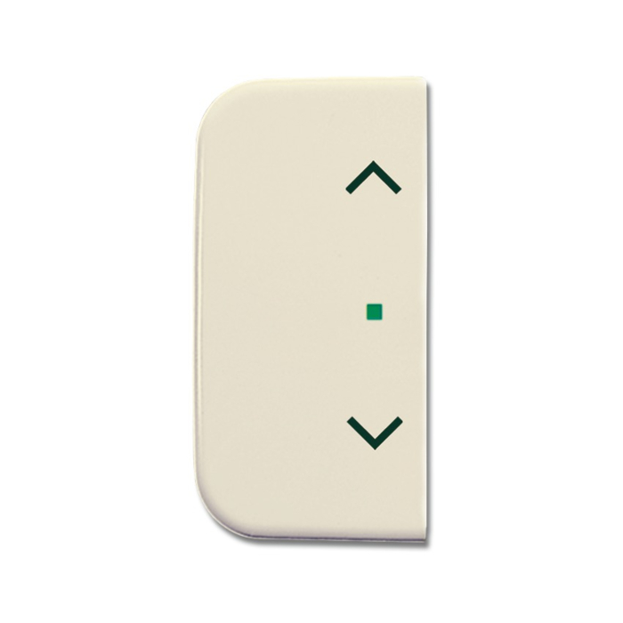 Busch-Jaeger 6233-22-212 Bedieningswip 2-voudig rechts, met symbool "Scène" Crème-wit