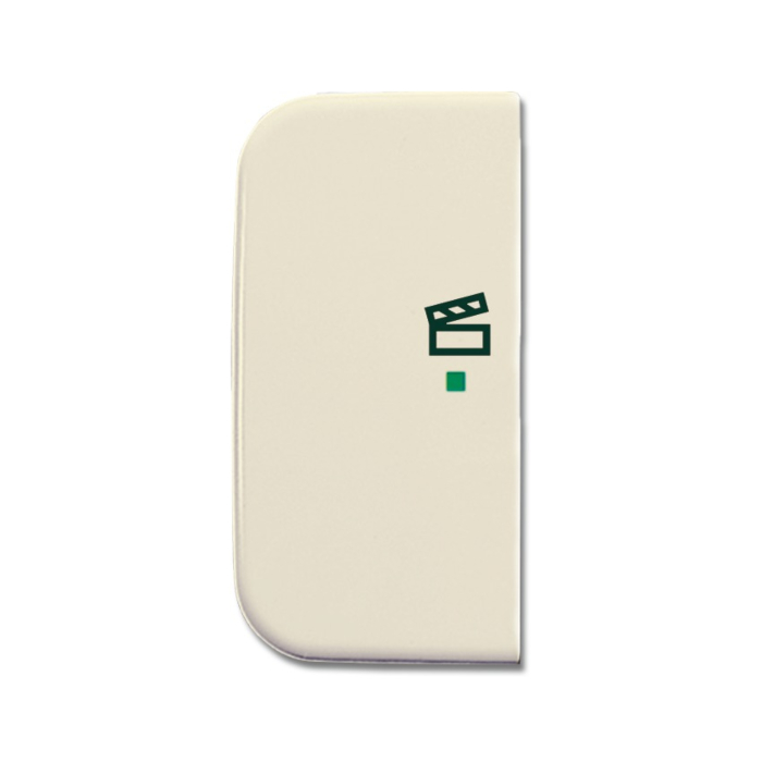 Busch-Jaeger 6233-22-212 Bedieningswip 2-voudig rechts, met symbool "Scène" Crème-wit
