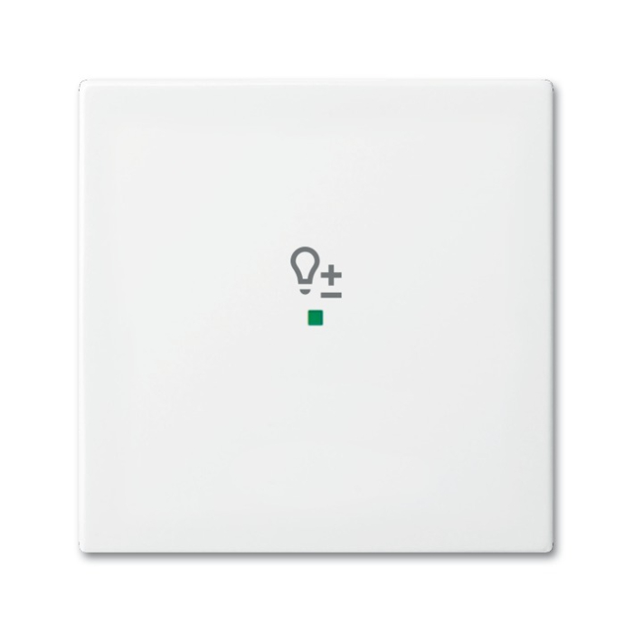 Busch-Jaeger 6234-10-914 Busch-balance SI Bedieningswip 1-voudig met symbool "Dimmer" Wit