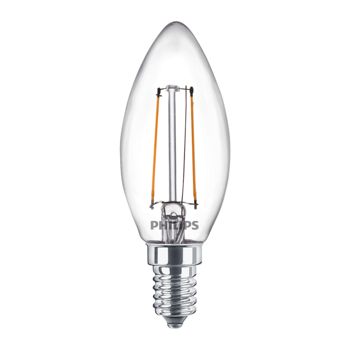 Philips 929001889767 LED Classic ND Candle 4,3-40W E14 Warm wit Multipack 2 stuks