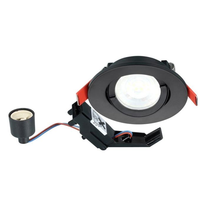 Inbouwspot Lumiance IP44 Inclusief Hue White en Color (GU10) Zwart (badkamer)