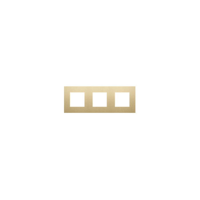 Niko 221-00060 tweevoudige toets voor het Hue systeem Alu Gold Coated