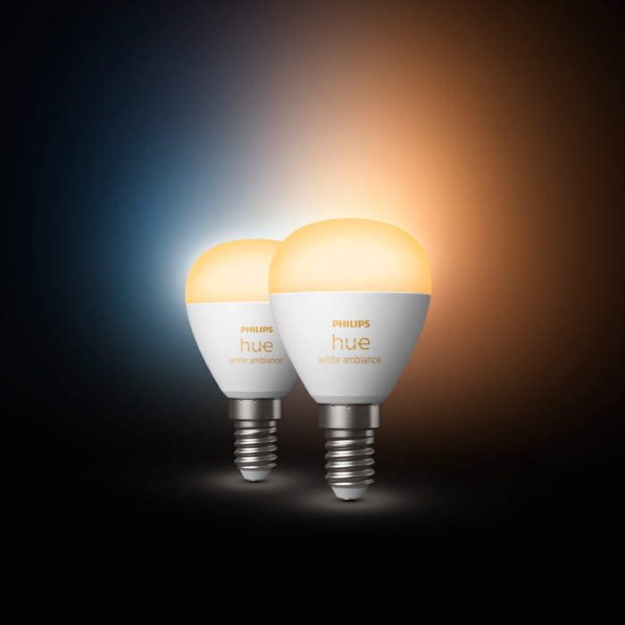 Philips 929003573702 Hue White Ambiance E14 Kogellamp (duopack)