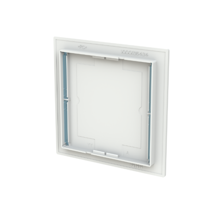 Busch Jaeger LFDW/A.2.70.11-44M Busch-art linear Afdekking 2-voudig wip voor keypad met symbool “Dimmen/Jaloezie" Studiowit mat