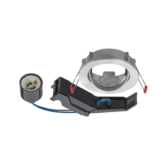Inbouwspot Lumiance Inclusief Hue White Ambiance (GU10) Geborsteld aluminium