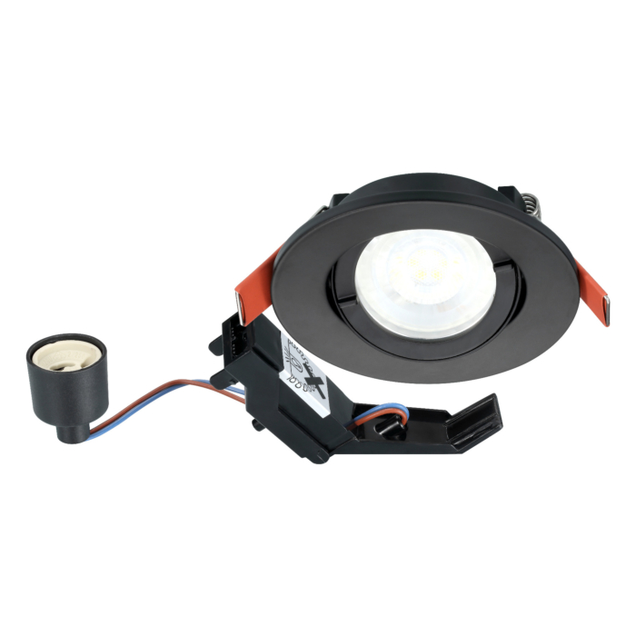Inbouwspot Lumiance IP44 Inclusief Hue White Ambiance (GU10) Zwart (badkamer)