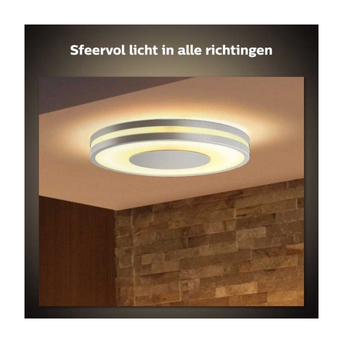Philips 929003055201 Hue Being Plafondlamp White Ambiance Aluminium inclusief DIM Switch