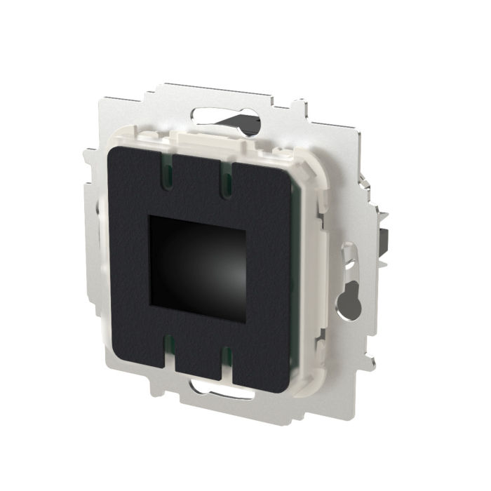 Busch Jaeger 62843 U-WL Ruimte temperatuurregelaar Instelwaardeweergave, timer en afstandsbediening Touchsensor-knoppen 230 V AC Wireless voor Busch-free@home