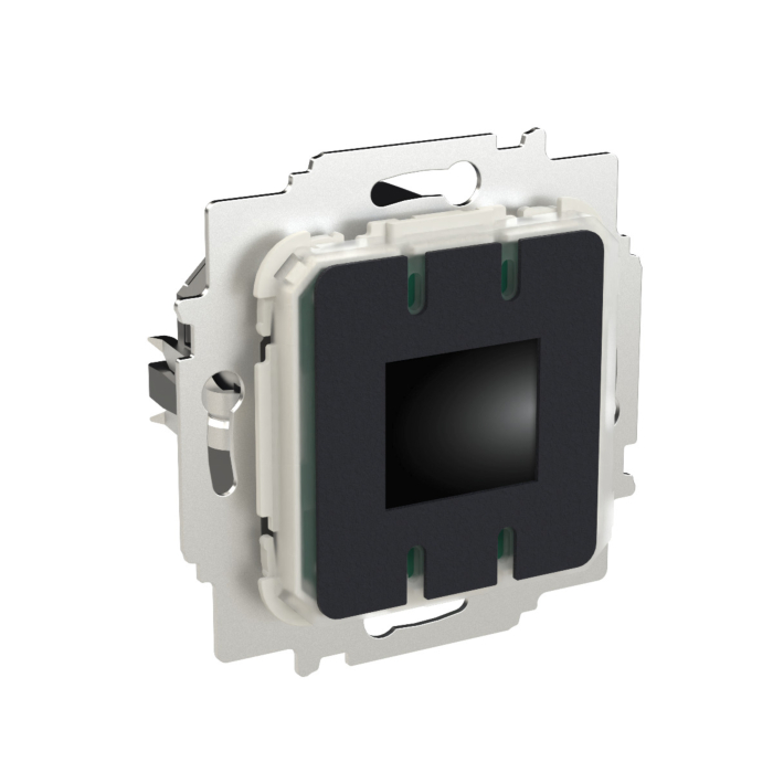 Busch Jaeger 62841 U-WL Ruimte temperatuurregelaar Instelwaardeweergave, timer en afstandsbediening Touchsensor-knoppen 230 V AC Normaal Open (NO) Wireless voor Busch-free@home