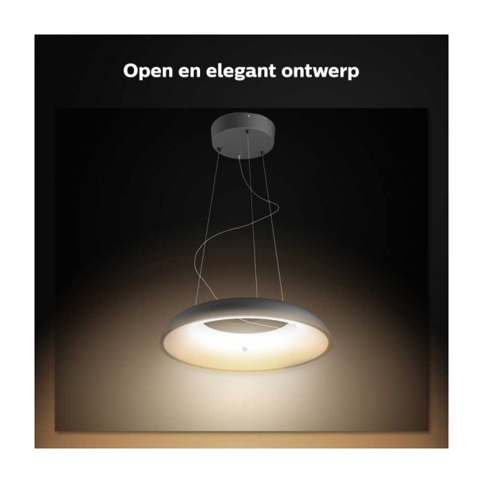 Philips 929003054901 Hue Amaze hanglamp Zwart White Ambiance inclusief DIM Switch