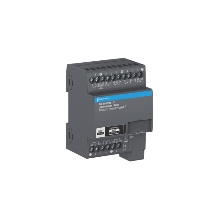 Busch Jaeger BA-M-4.230.1.11 Jaloezieaktor 4-voudig voor Busch-free@home