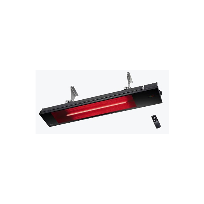 Frico 476813 Relax Glass Dimmer Infrarood 1800W Zwart Terrasverwarmer