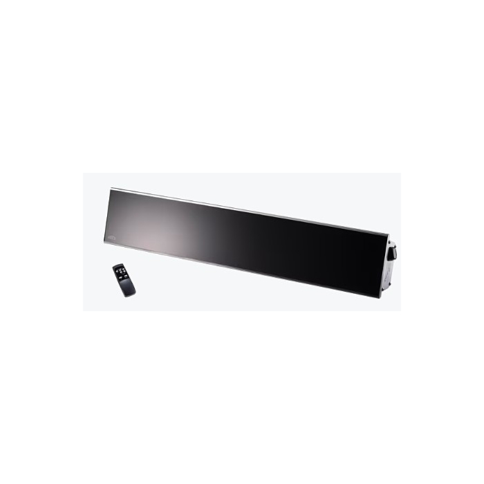 Frico 476814 Relax Glass Dimmer Infrarood 1800W Zwart Terrasverwarmer