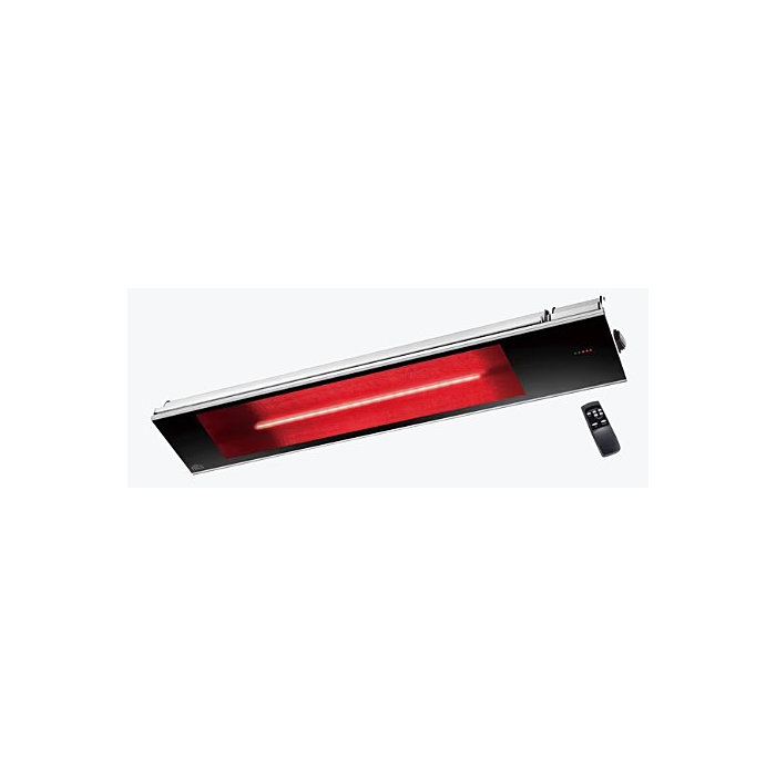Frico 476814 Relax Glass Dimmer Infrarood 1800W Zwart Terrasverwarmer