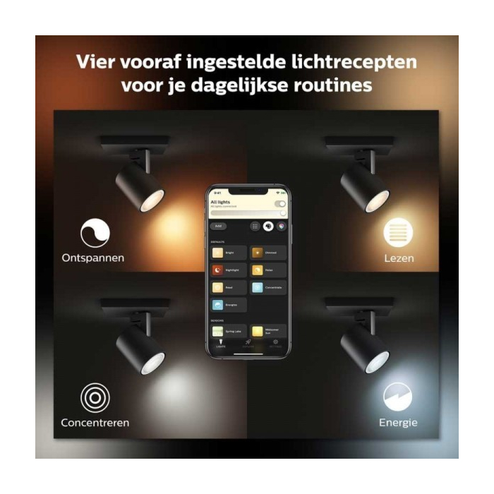 Philips 929003812301 Hue Runner Spot White Ambiance Wit