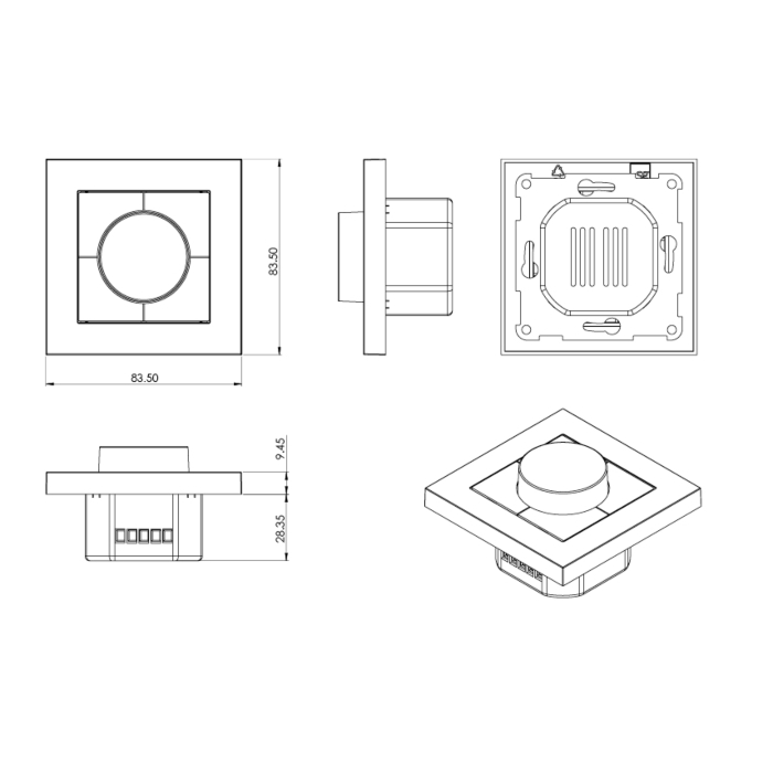 SG 820414 TW LEDDim Wit Smart