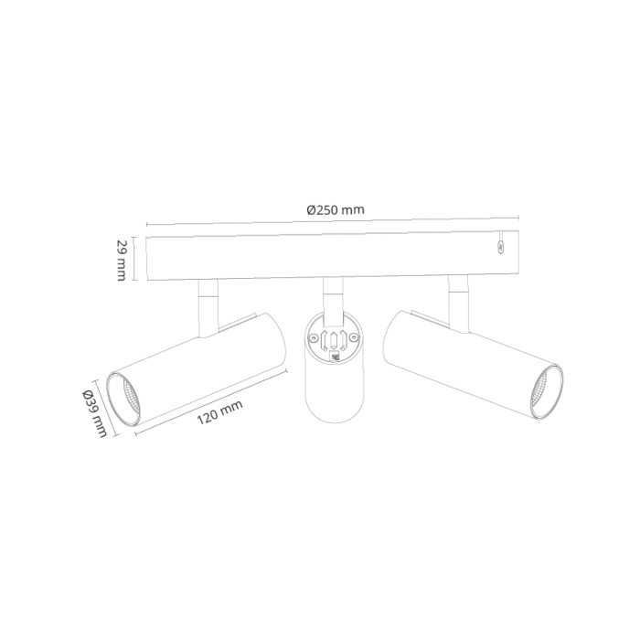 SG 320686 Tube Micro Trio 2700K Ra98 Wit 36°