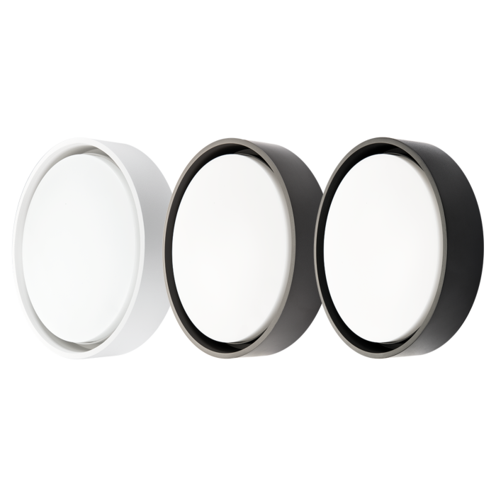 SG 605165 Frame Round Maxi Grafiet 19W LED 1990lm 3000K Wit Nood 3u Ra 80