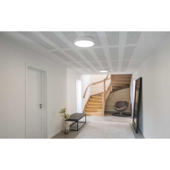 SG 605145 Frame Round Maxi Wit 19W LED 2320lm 3000K Wit Nood 3u Ra 80