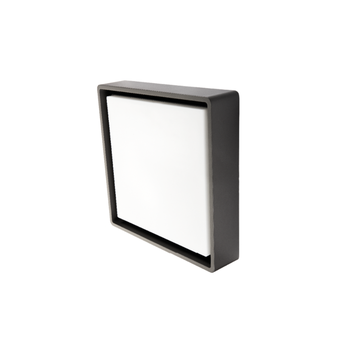 SG 605362 Frame Square Maxi Grafiet 21W LED 1980lm 3000K Wit Schemerschakelaar Ra 80