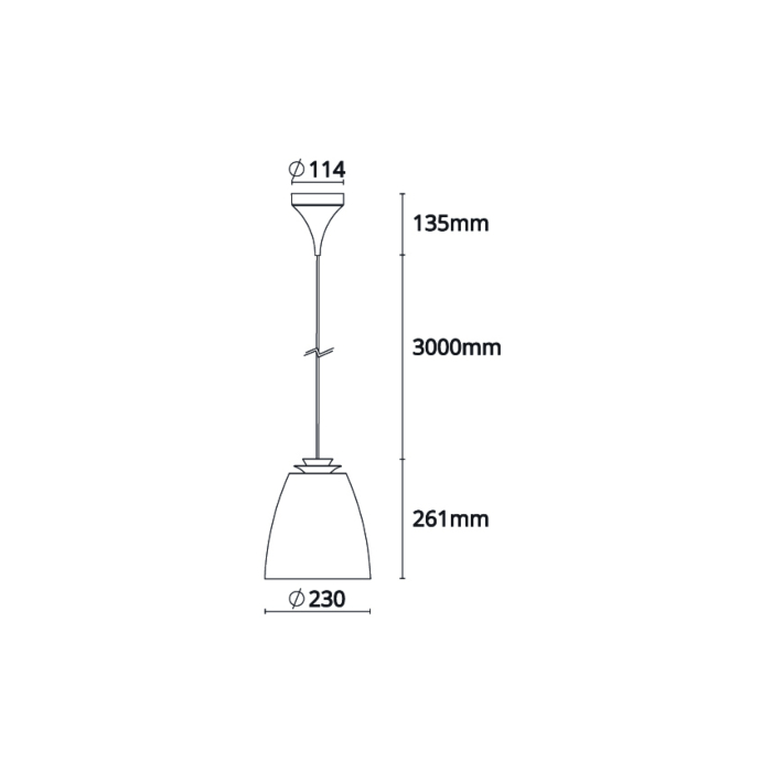 SG 312370 Bell Mini Wit/Goud 10W LED 560lm 2700K Warm Wit Ra 90