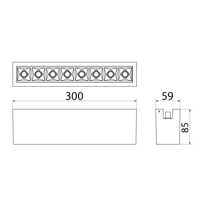 SG 320773 Zip Inspire 300 15W 950lm 3000K Wit Ra 98