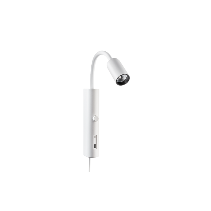 SG 320800 Tube Wall Wit 8W LED Warm Wit