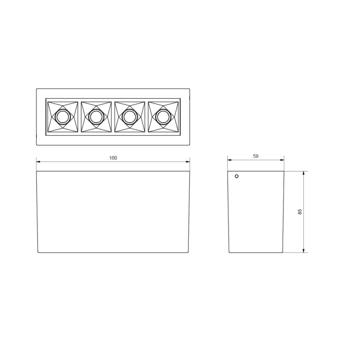 SG 320820 Inspire S 150 Wit 450lm 2700K Warm Wit Ra 98