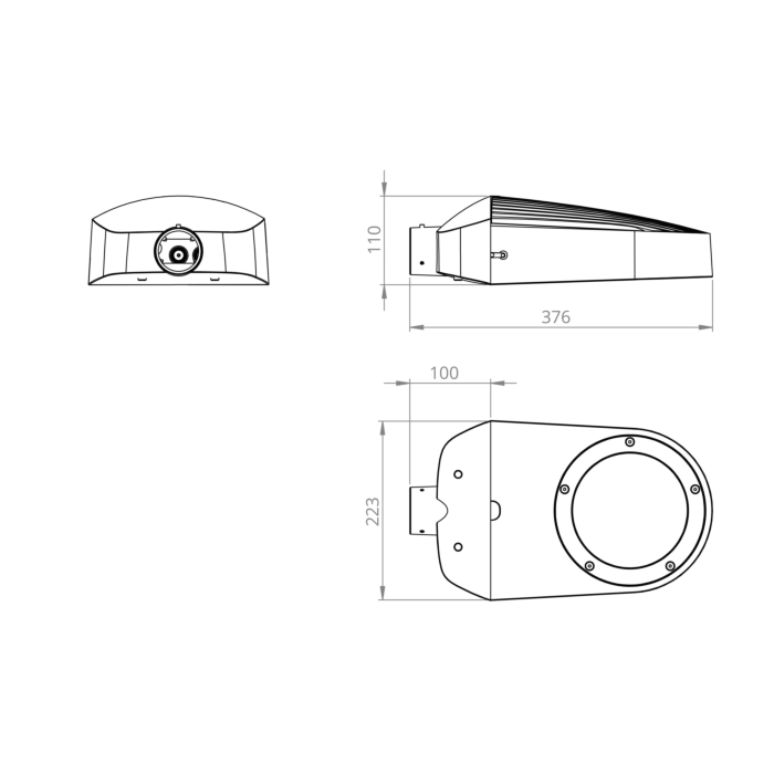SG 623247 Fevik Grafiet Armsteun