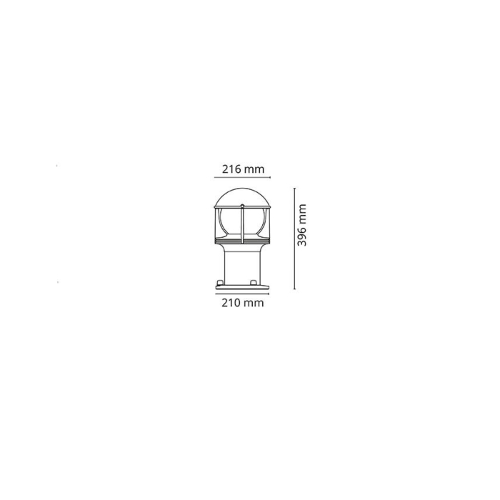 SG 623742 Opus R Grafiet Opaal 10W 580lm 3000K Wit Ra 80
